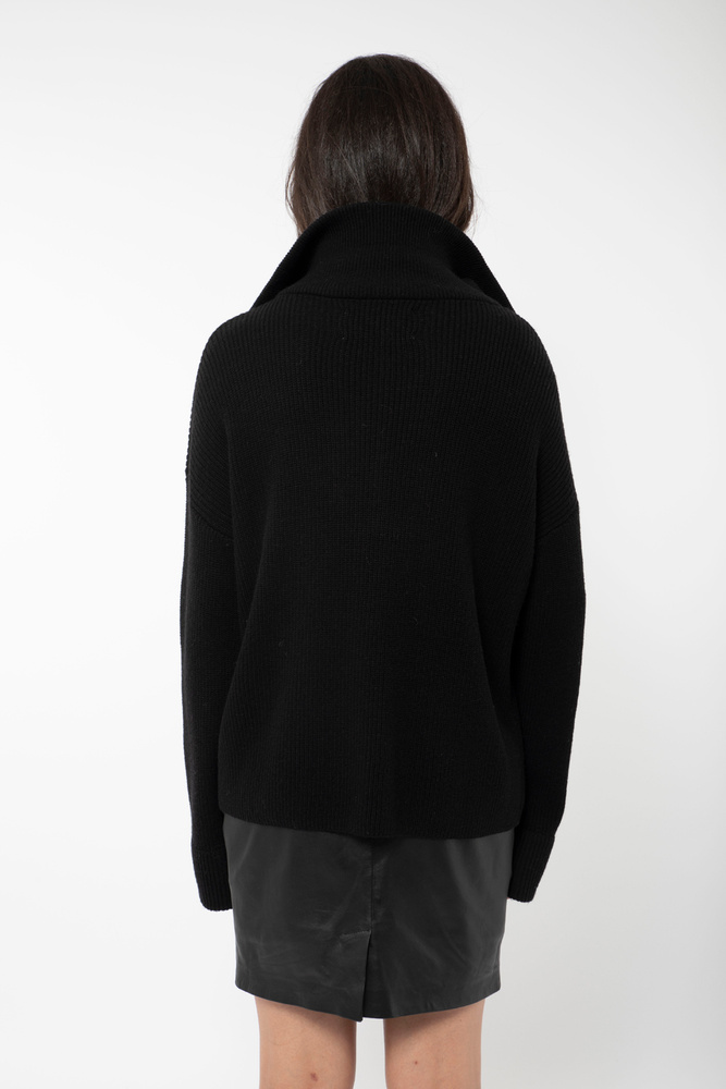 Nodi Rib Knit Black