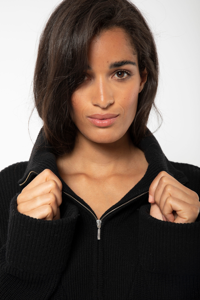 Nodi Rib Knit Black