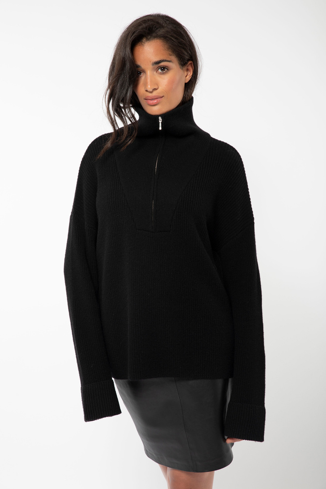 Nodi Rib Knit Black