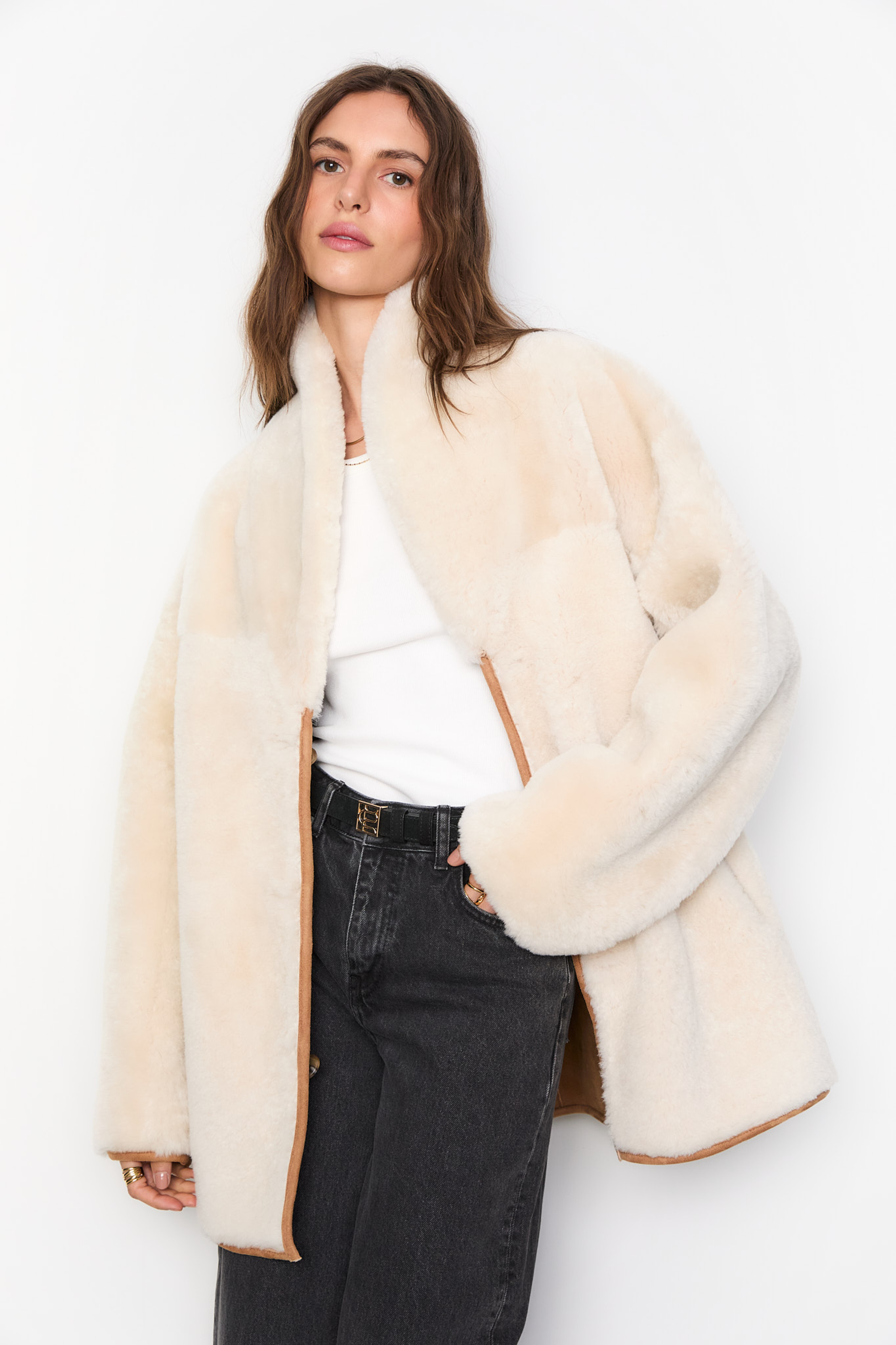 Camilla Pihl | Melli Shearling Jacket - shearling jacket | CAMILLA