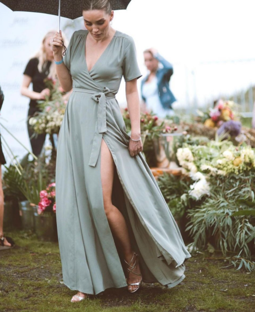 Love Dress Washed Army
