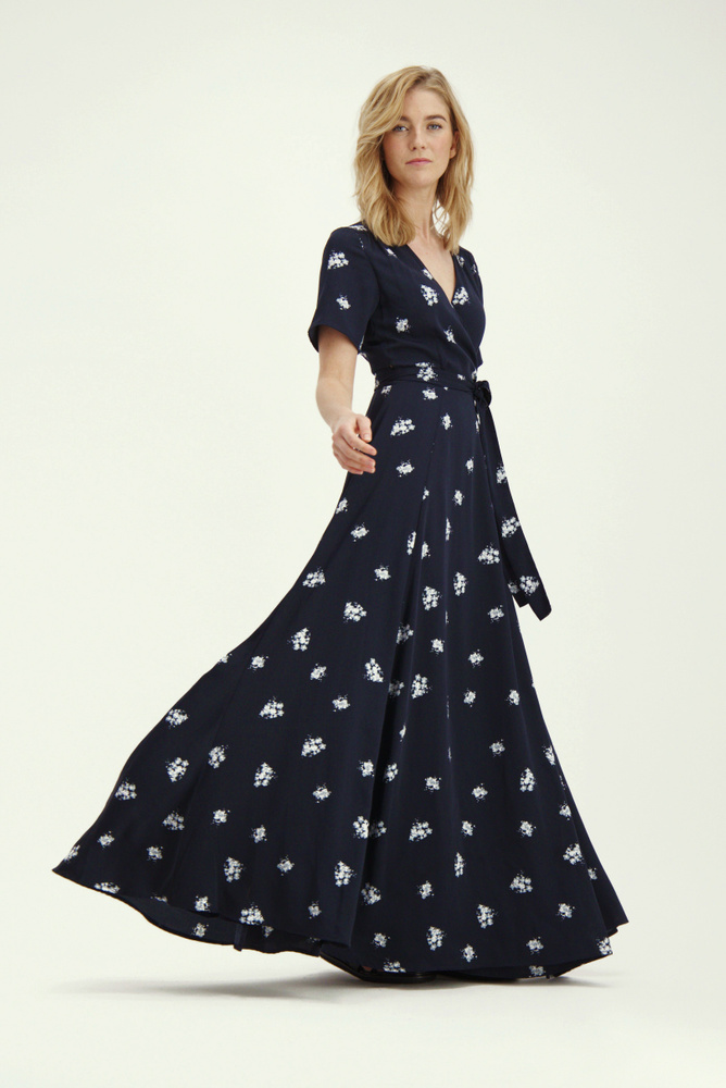 Love Dress Blue Flower