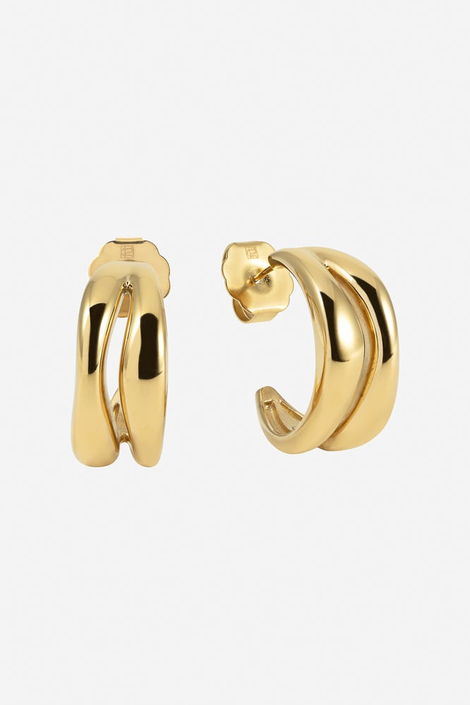 Camilla Pihl The Big Curved Hoops – smykker fra Camilla Pihl