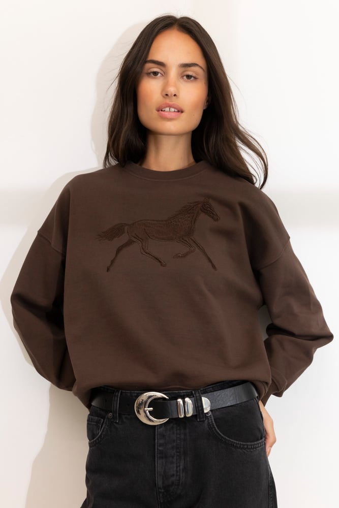PIHL DENIM Moira Sweatshirt – smykker fra Camilla Pihl