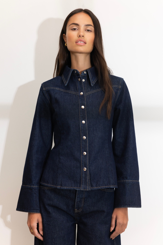 PIHL DENIM Cora Shirt – tilbehør fra Camilla Pihl