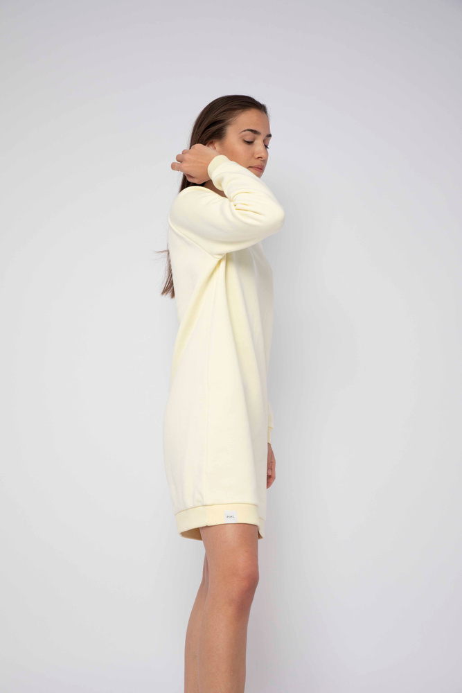 Comfy Dress Light Yellow
