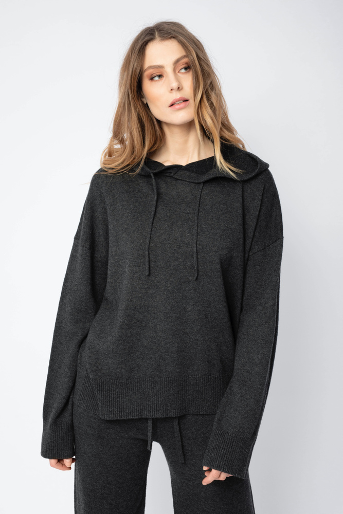 Multe Hoodie Graphite Melange