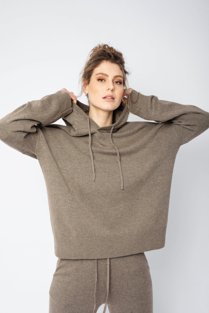 Multe Hoodie Squirrel Melange