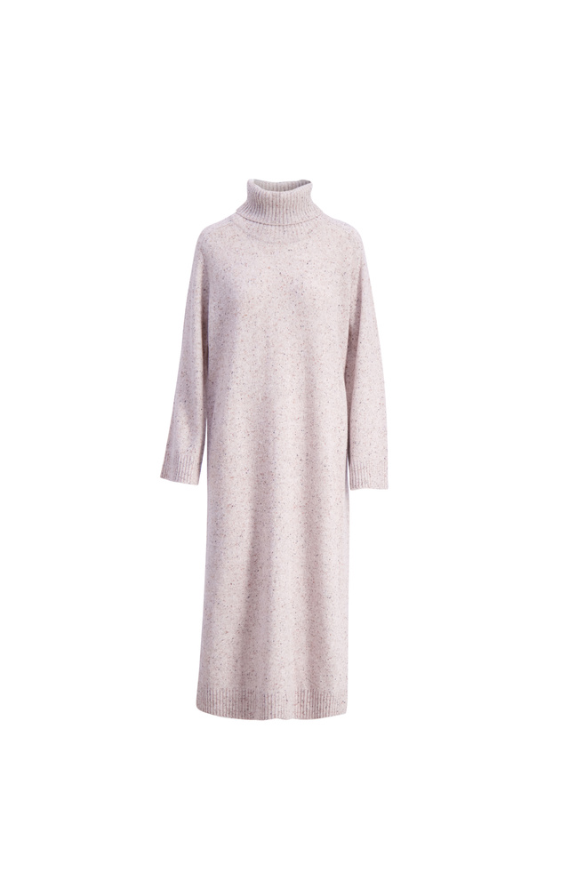 Evelyn Knit Dress Sand Tweed Melange