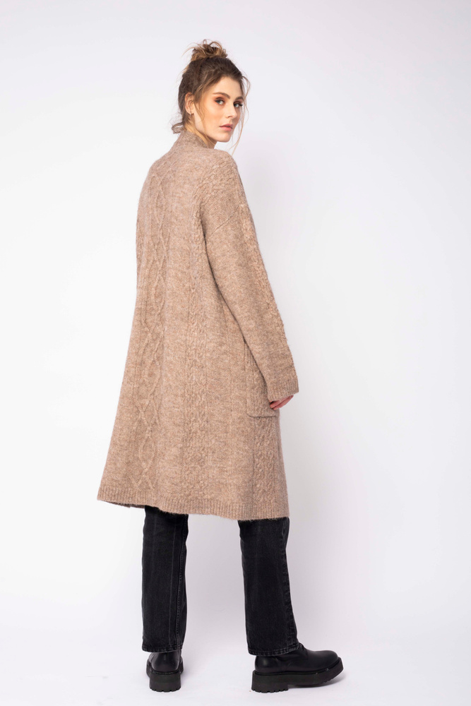 Asora Cardigan Squirrel Melange