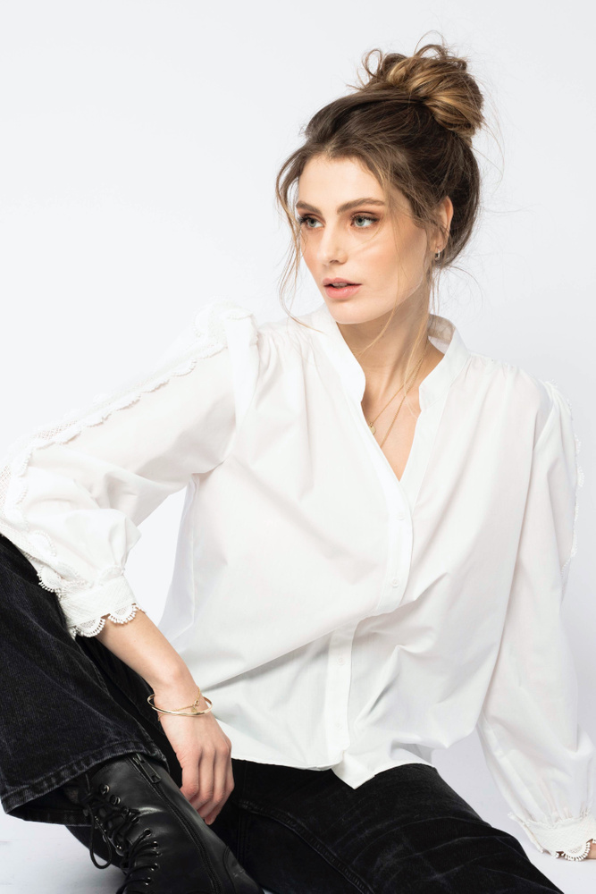 Jaden Blouse White