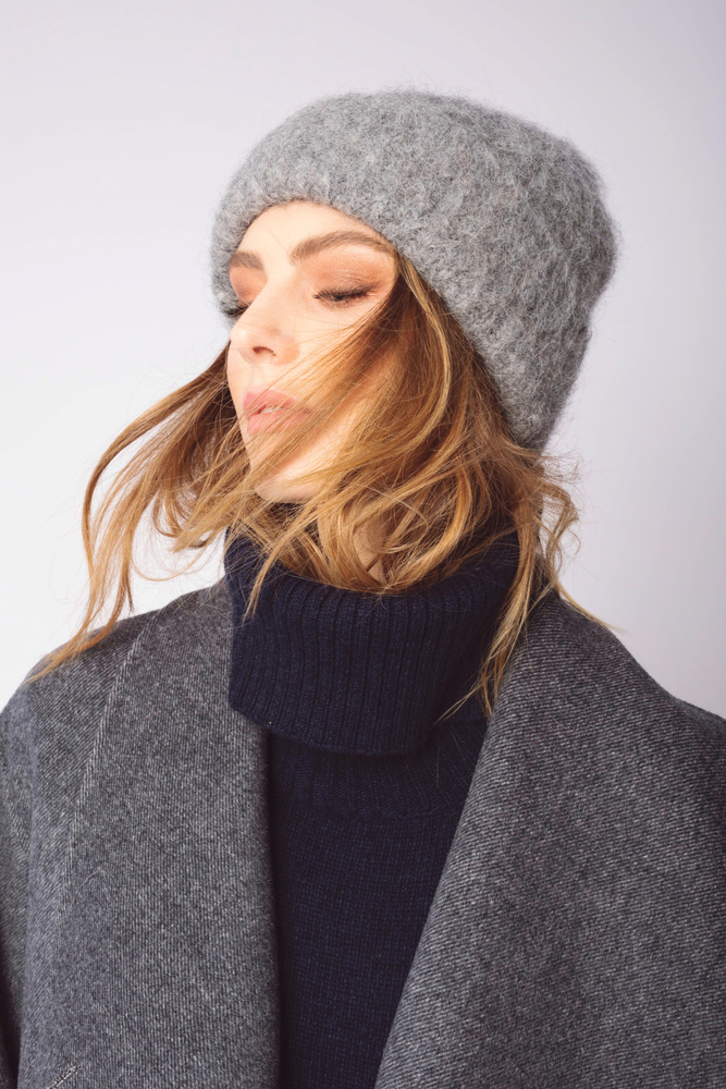 Arctic Beanie Light Grey Melange