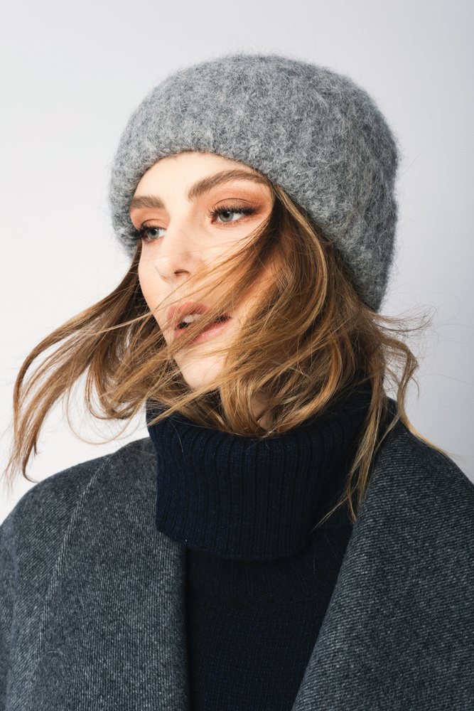 Arctic Beanie Light Grey Melange