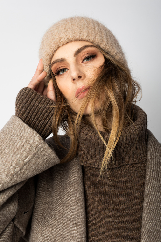 Arctic Beanie Sand Melange