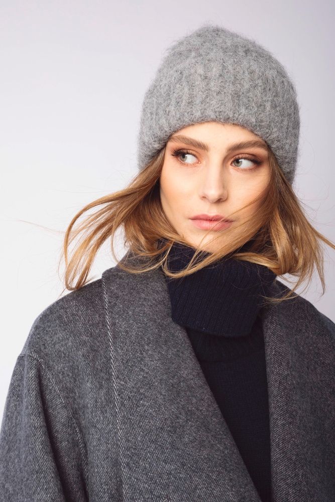 Arctic Beanie Light Grey Melange
