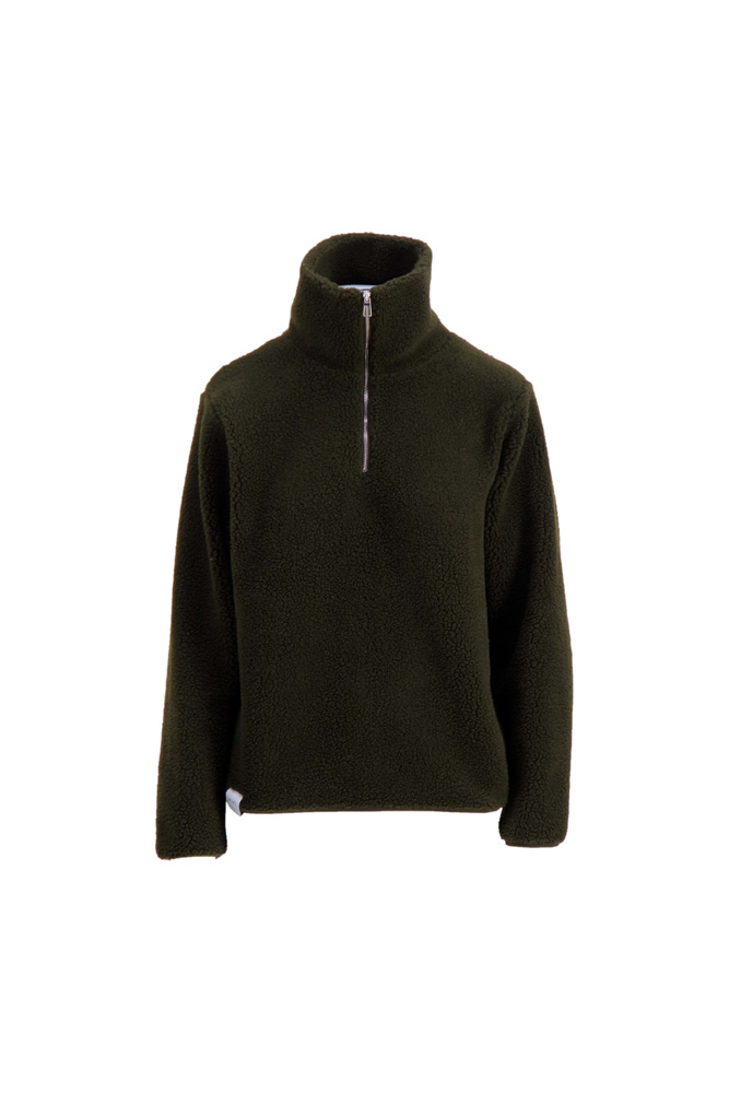 Luna Terry Sweater Army