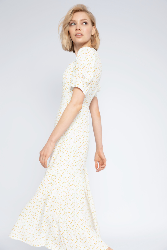 Sienna Dress Daisy Flower Print