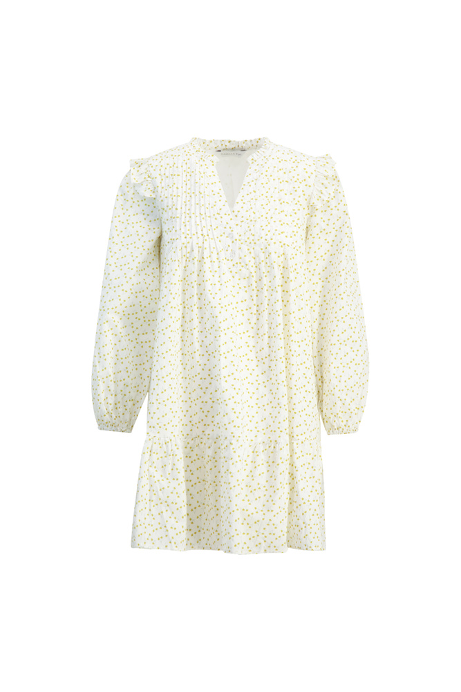 Bermuda Dress Daisy Flower Print