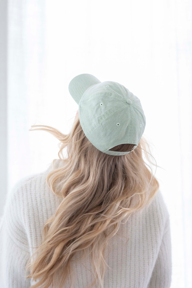 Lily Cap Washed Sage Green