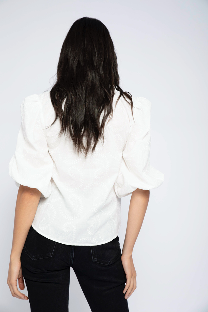 Trinidad Lace Blouse White
