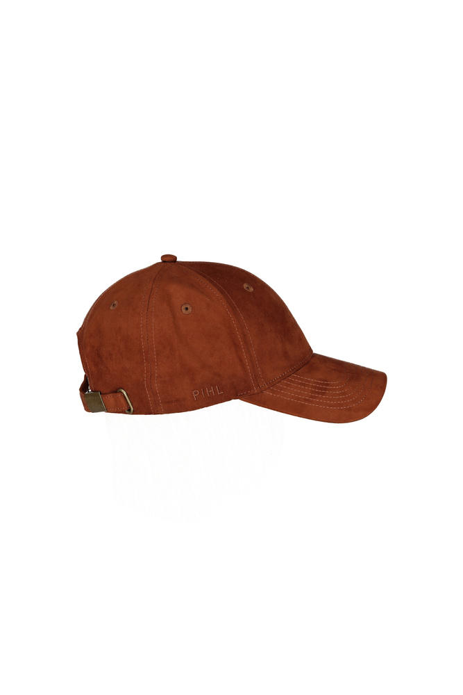 Lily Cap Suede Rust