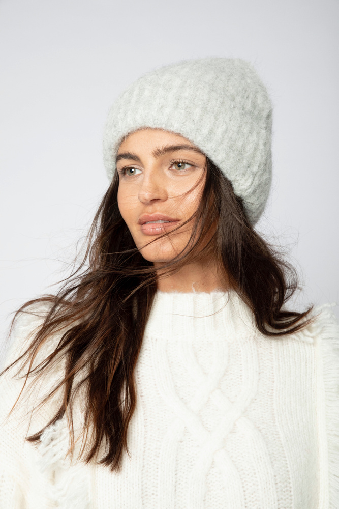 Arctic Beanie Light Grey Melange