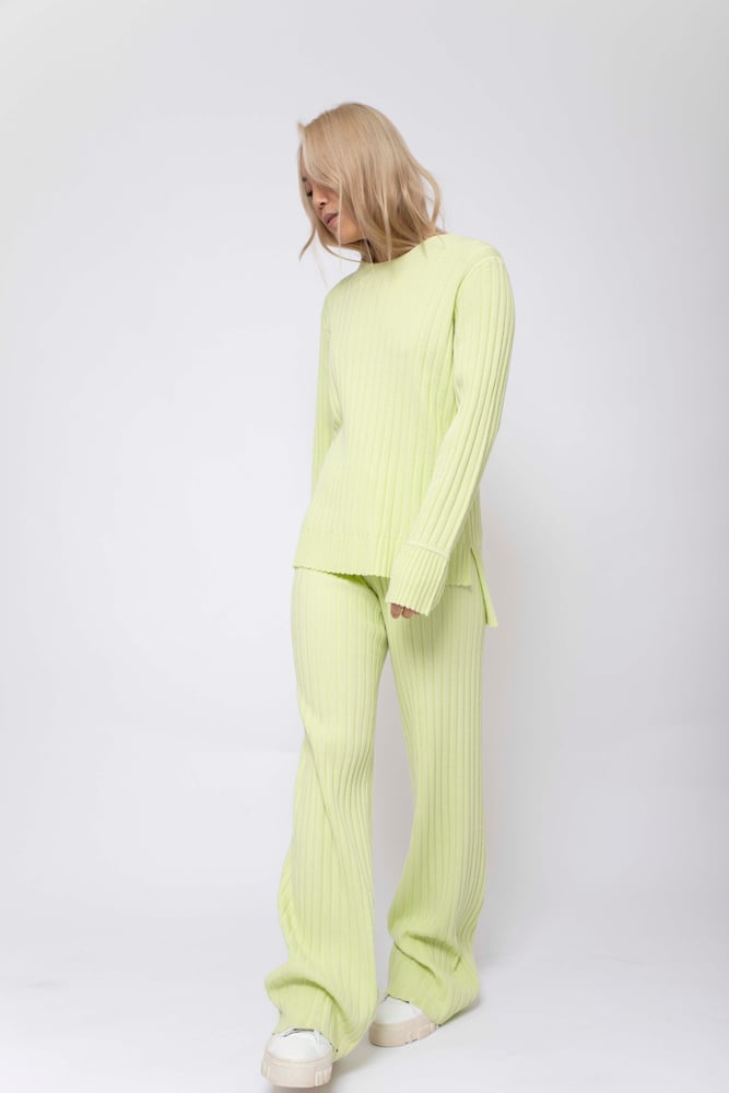 Valeria Knit Lime