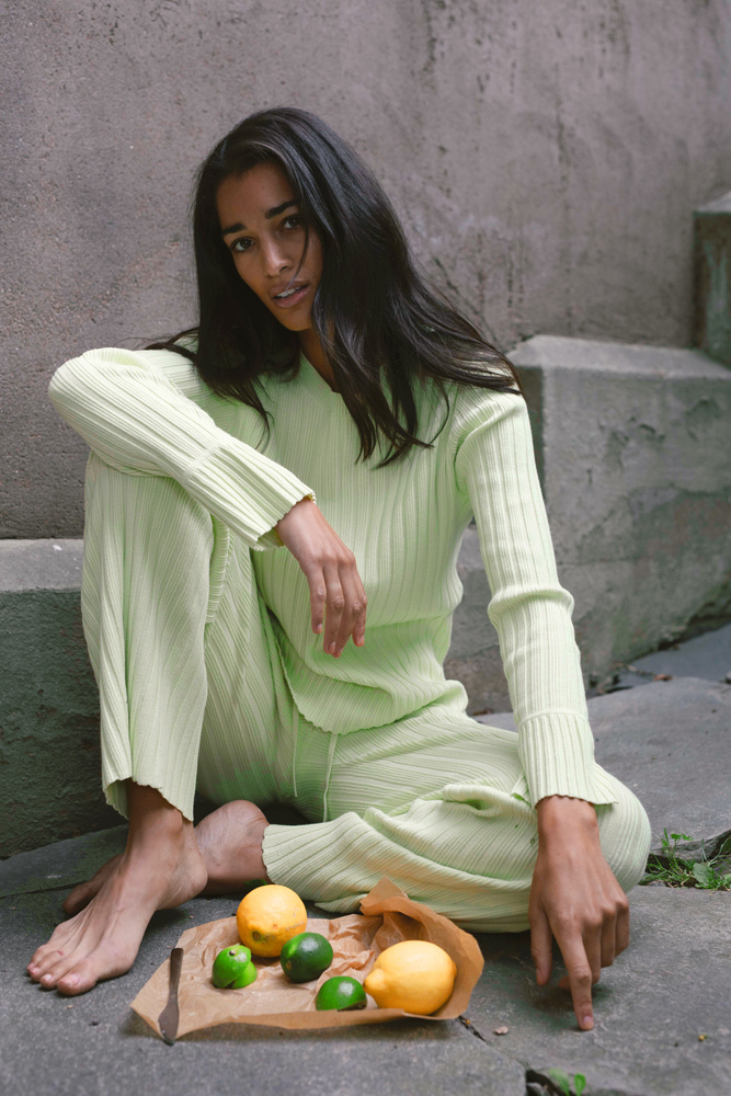 Tanvi Trouser Lime