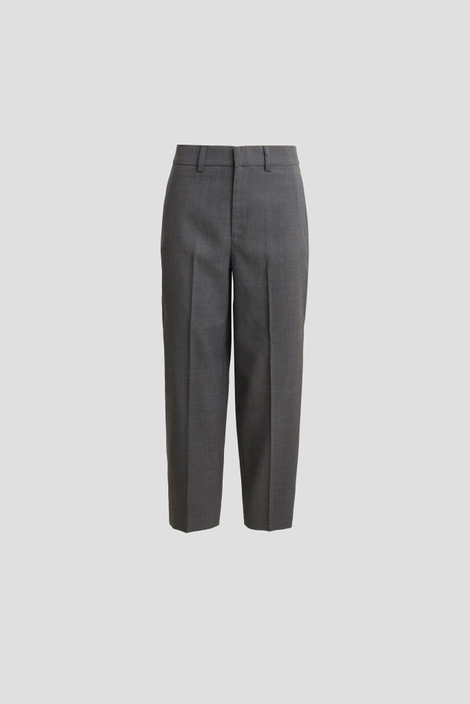 TELOPLAN Haruki Trousers Gray スラックス パンツ - スラックス