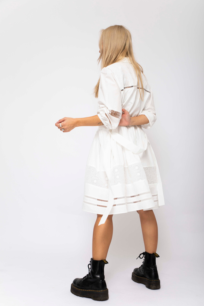 Katarina Dress White