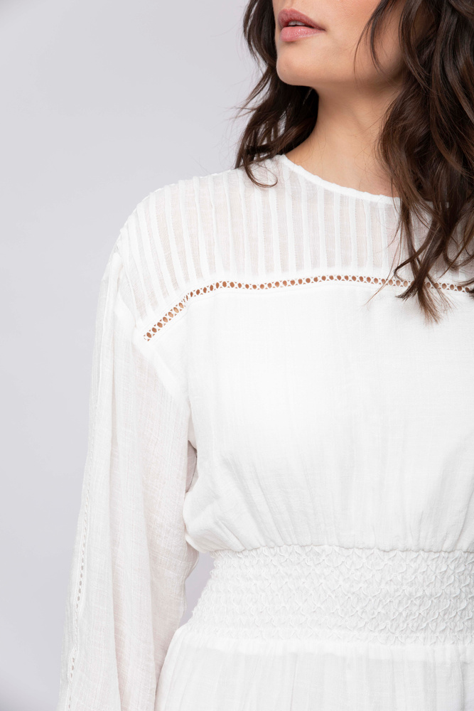 Julie Dress White