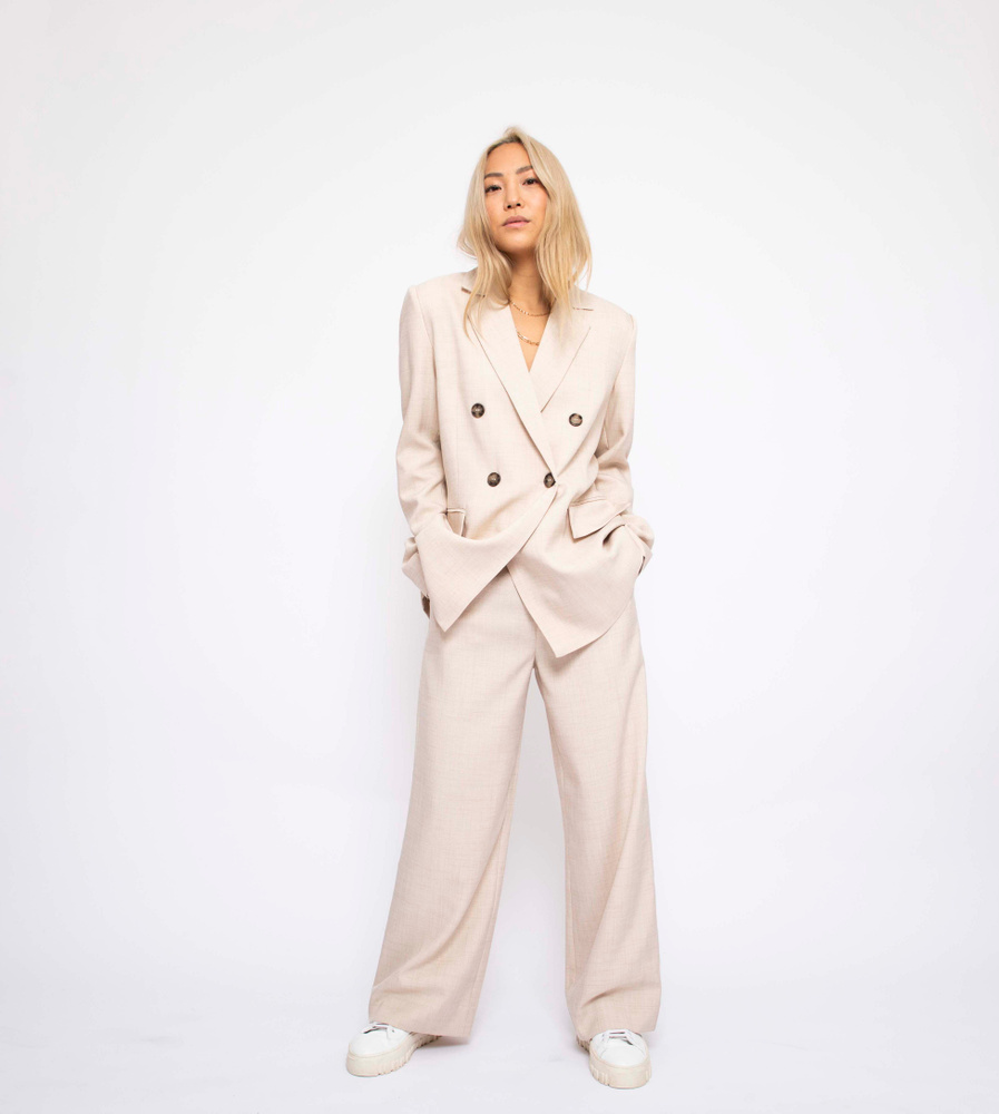 Cindy Blazer Sand Melange