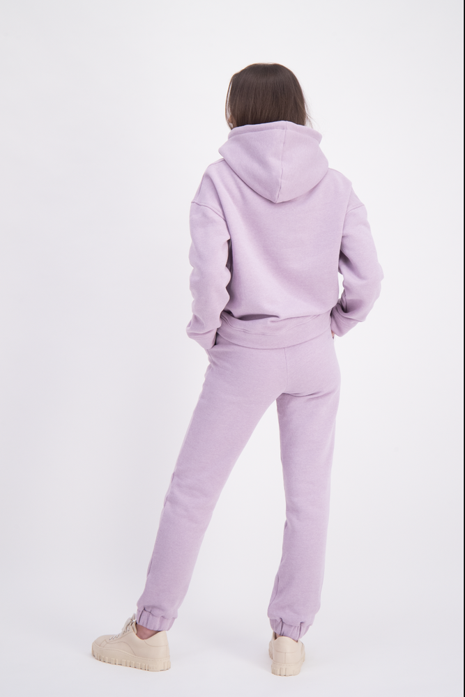 Roxana Sweat Trouser Lavender Melange