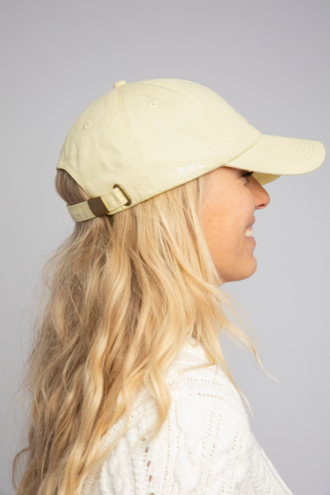 Lily Cap Washed Yellow