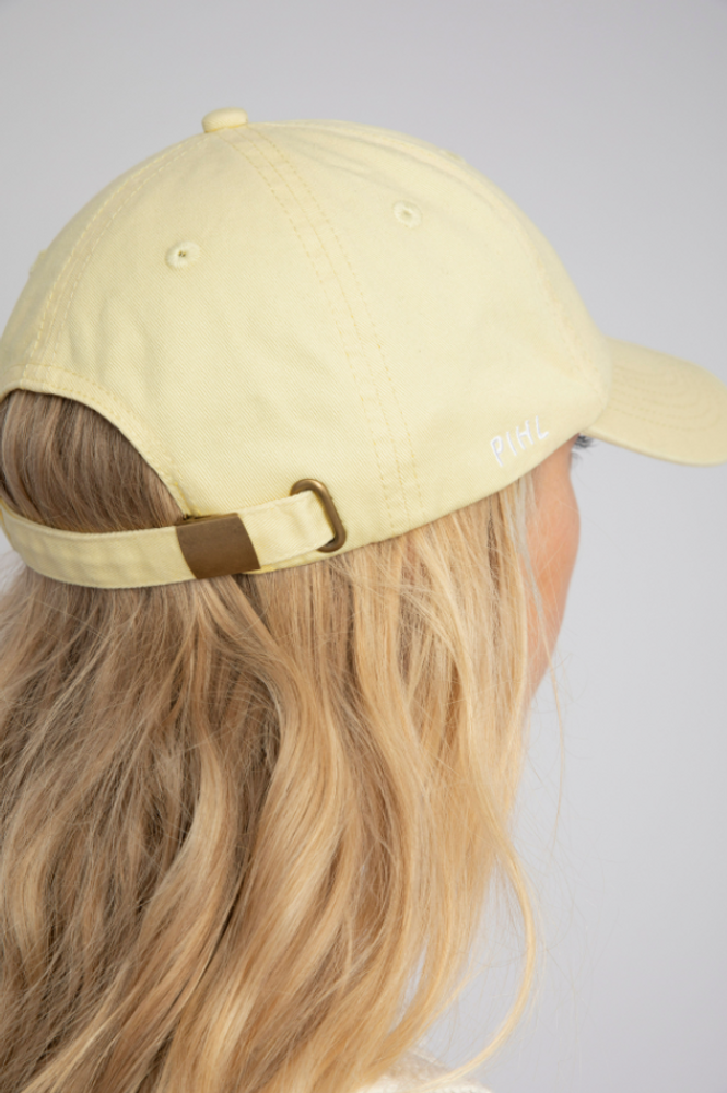 Lily Cap Washed Yellow