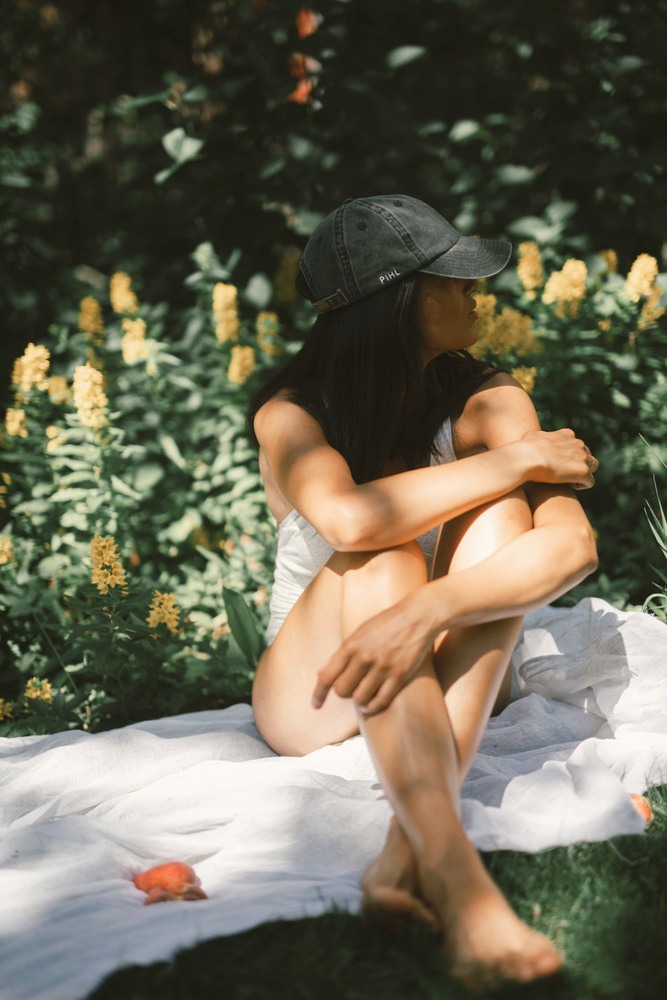 Lily Cap Washed Army