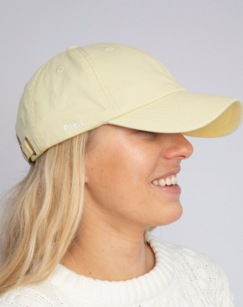 Lily Cap Washed Yellow