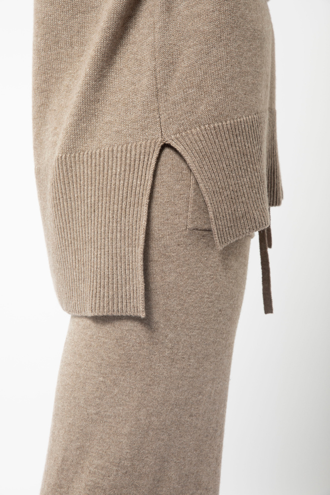 Butterfly Knit Taupe Melange