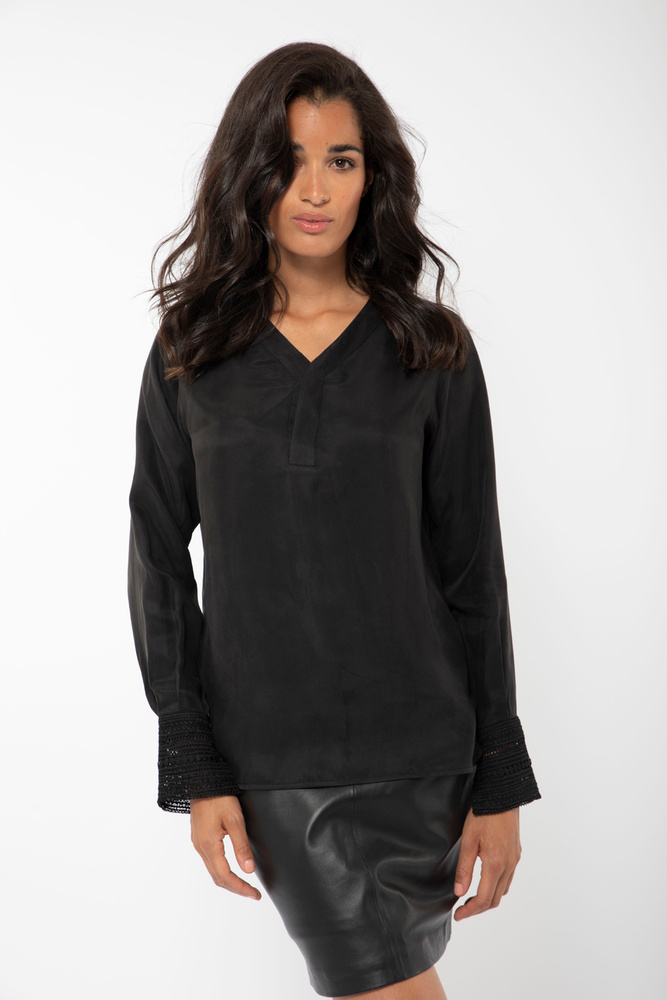 Sonata Blouse Black