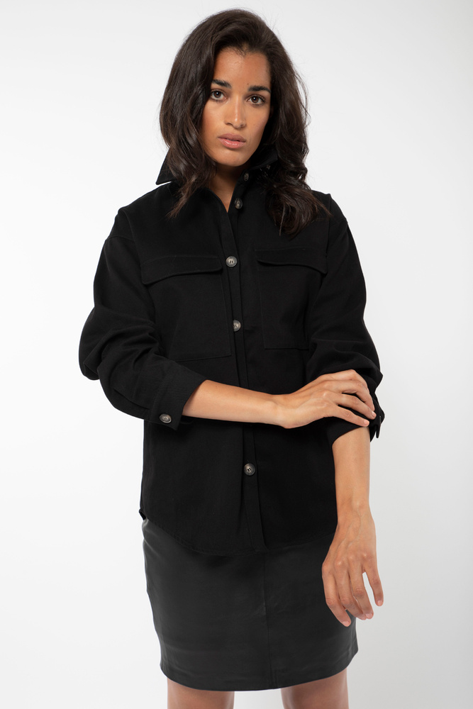 Sylvia Shirt Black