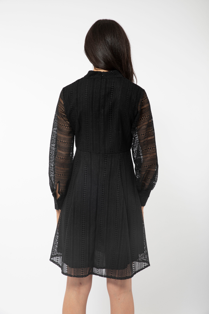 Celosia Lace Dress Black