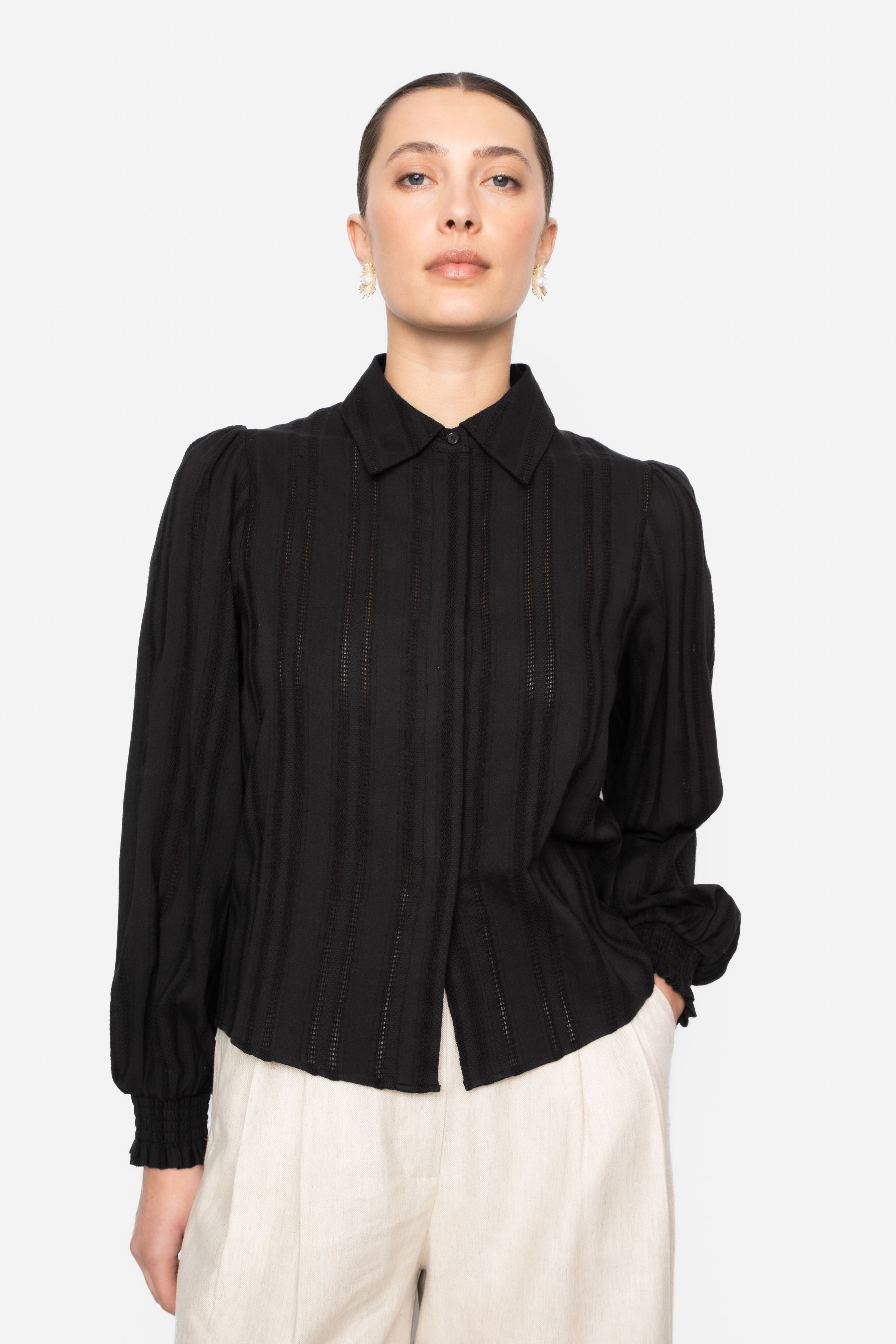 Camilla Pihl | Serafina Blouse - Cotton Blouse | CAMILLA PIHL